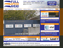 Tablet Screenshot of cenic2010.cenic.org