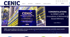Desktop Screenshot of cenic.org